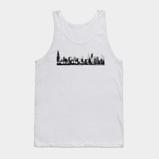 Chicago Skyline Tank Top